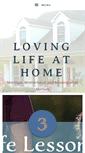 Mobile Screenshot of lovinglifeathome.com